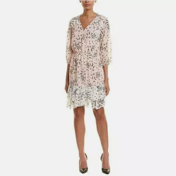 Nanette Lepore Dresses & Skirts - NWT Nanette Lepore Spring Fling Dress Animal print Blush